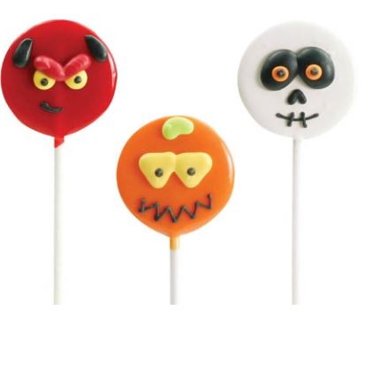 Halloween lollypops