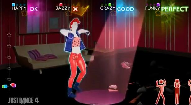 Just Dance 4 video game