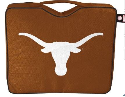 Texas Longhorns bleacher cushion pillow