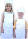 kids chef hats and aprons