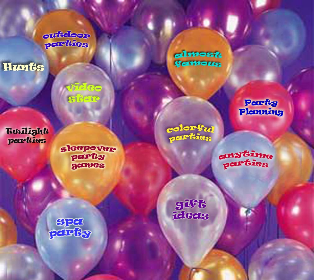 balloons kids parties